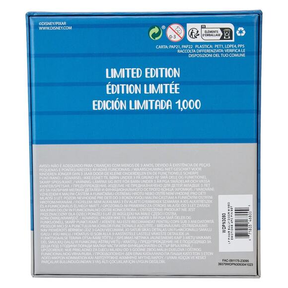 Disney Pixar Monsters Inc Sully Door Mixed Emotions 4pc Pin - Picture 2 of 4